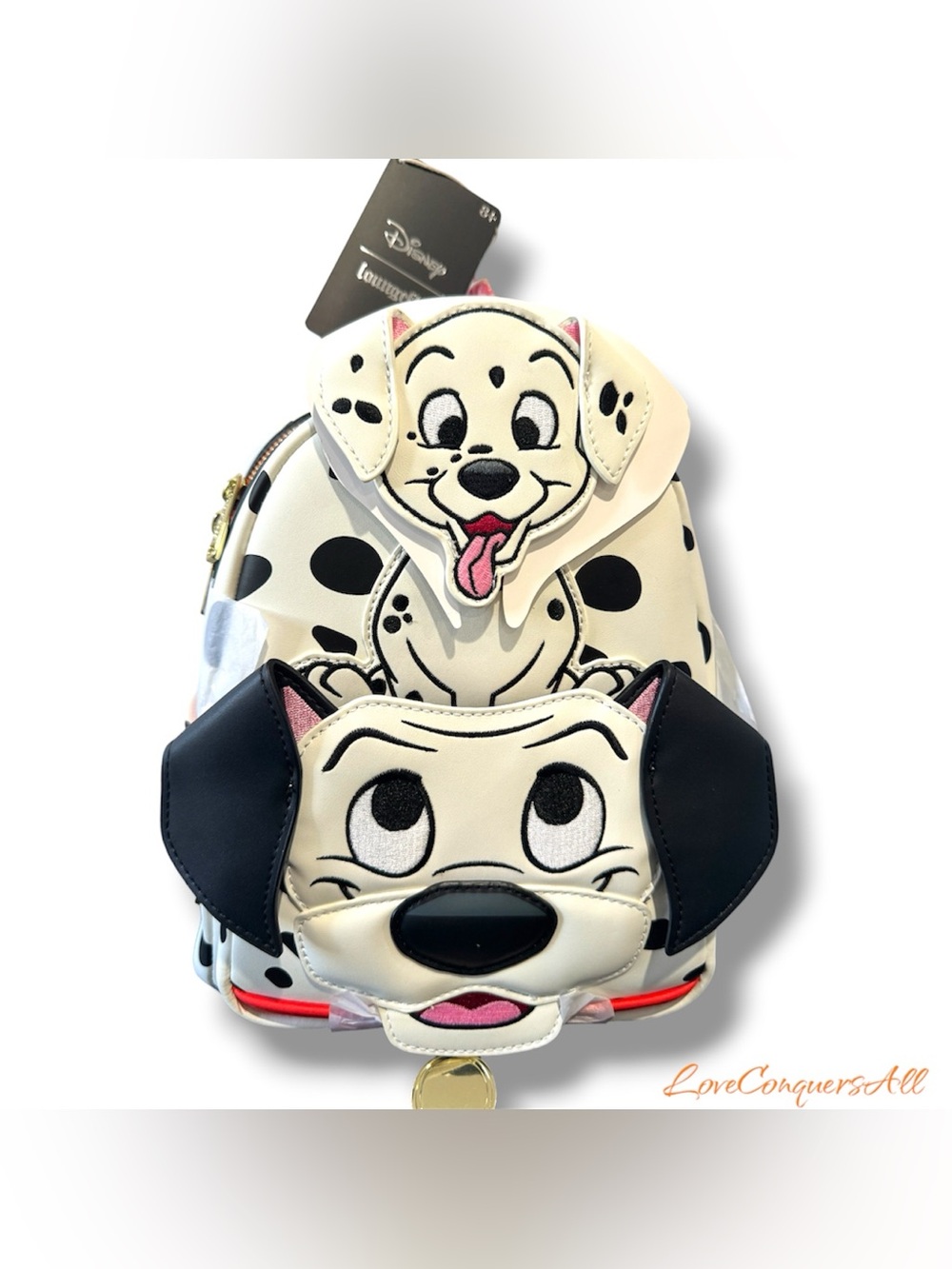 Loungefly Disney 101 Dalmatians Pongo & Freckles Mini Backpack